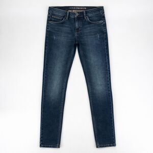 Prada PRD 111 Jeans 28 Slim Skinny Dark Wash Stretch Denim Black Edition